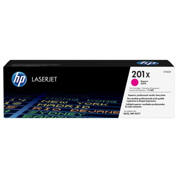 HP 201X High Yield Magenta Original LaserJet Toner Cartridge