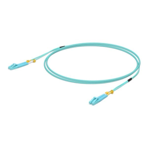 Ubiquiti Networks UniFi ODN 0.5m fibre optic cable LC OM3 Aqua colour