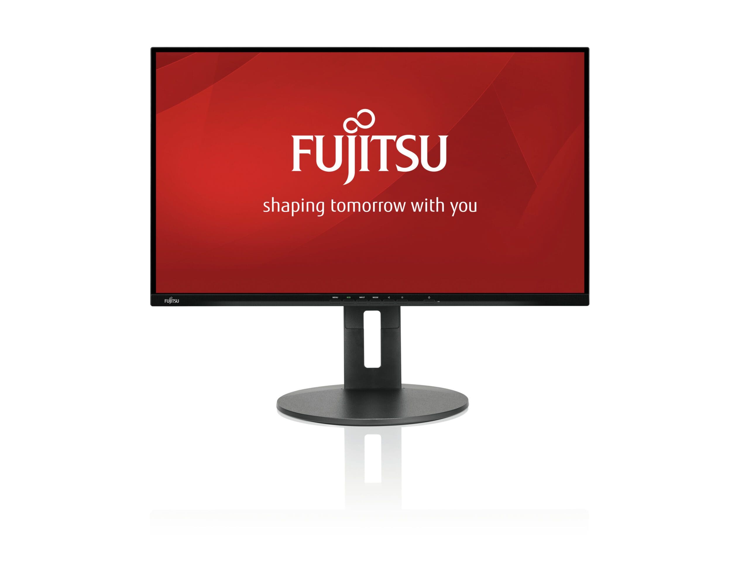 Fujitsu B27-9 TS FHD, EU Business Line 68,5cm (27″ inch) Display Ultra Narrow, 5-in-1 stand, matt black DP, HDMI, VGA, 4 x USB