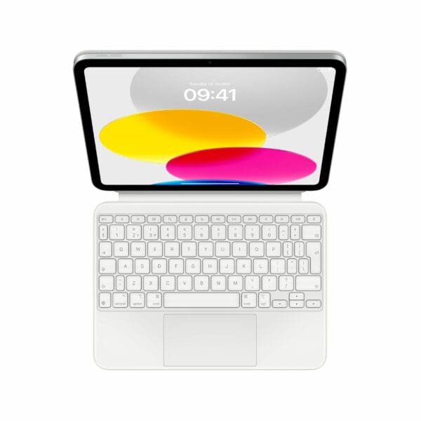 Apple Magic Keyboard Folio – Keyboard and folio case – with trackpad – Apple Smart connector – QWERTY – UK – for iPad Wi-Fi (10th generation)