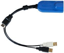 Raritan Digital HDMI, USB CIM KVM cable Multicolour, Black 0.3 m