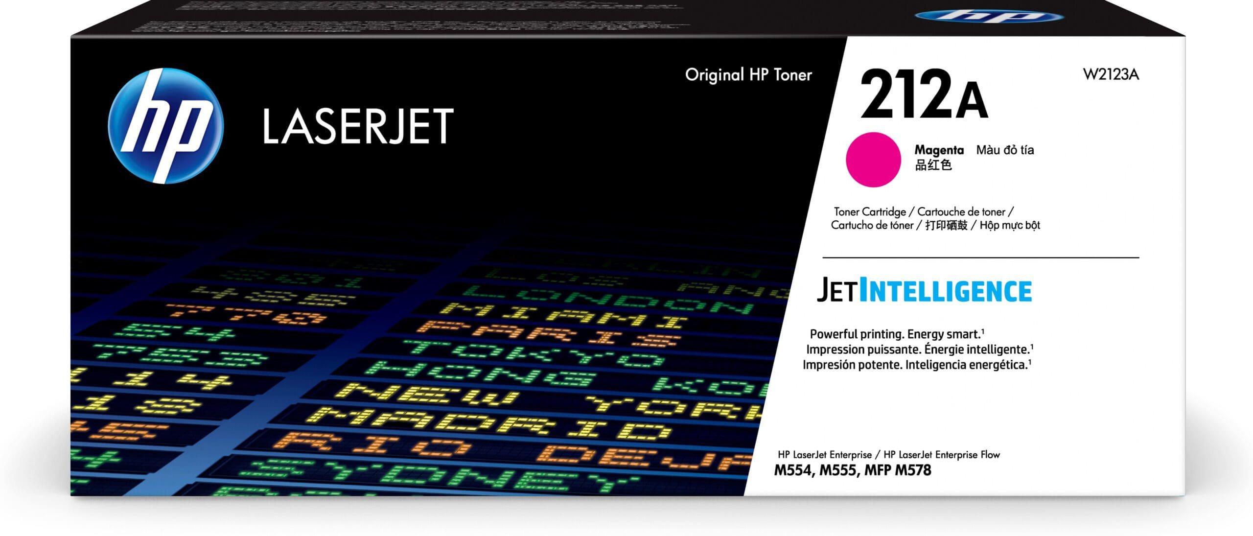 HP 212A – Magenta – original – LaserJet – toner cartridge (W2123A) – for Color LaserJet Enterprise MFP M578, LaserJet Enterprise Flow MFP M578