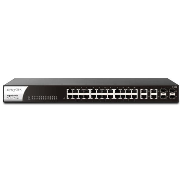 Draytek G1282 Managed Gigabit Ethernet (10/100/1000) 1U Black