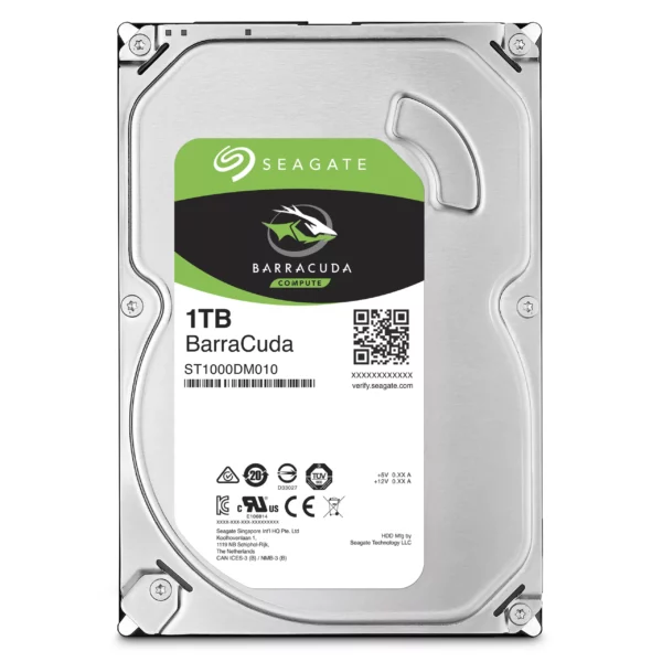 Seagate Barracuda ST1000DM010 internal hard drive 3.5″ 1000 GB Serial ATA III
