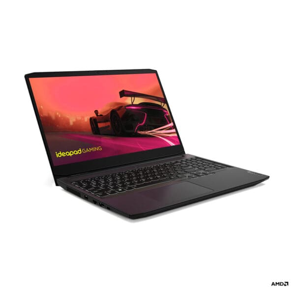 Lenovo IdeaPad Gaming 3 5600H Notebook 39.6 cm (15.6") Full HD AMD Ryzen™ 5 8 GB DDR4-SDRAM 512 GB SSD NVIDIA GeForce RTX 3060 Wi-Fi 5 (802.11ac) Windows 11 Home Black