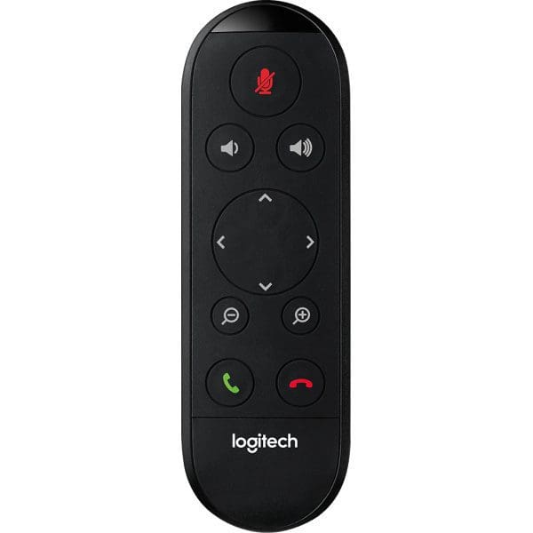 Logitech ConferenceCam Connect remote control IR Wireless Webcam Press buttons