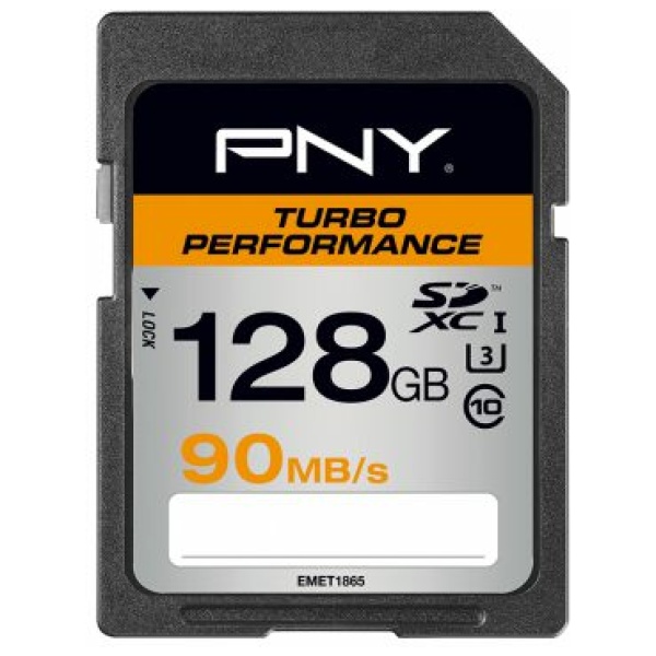 PNY Turbo Performance 128 GB SDXC UHS-I Class 10
