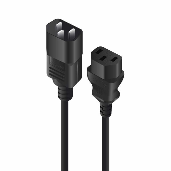 ALOGIC 5m IEC C13 to IEC C14 Computer Power Extension Cord - Male to Female
