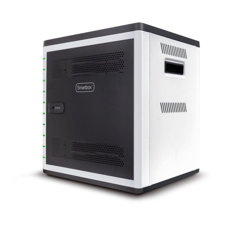 ALOGIC Smartbox 10 Bay Android and iPad SYNC & CHARGE Cabinet Gen 2 – Adjustable Shelves – Suitable for Android Tablets & iPads Up to 10″ Size