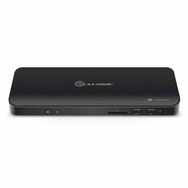 ALOGIC ThunderBolt 3.0 Docking Station with 4K Support & Power Delivery-Black