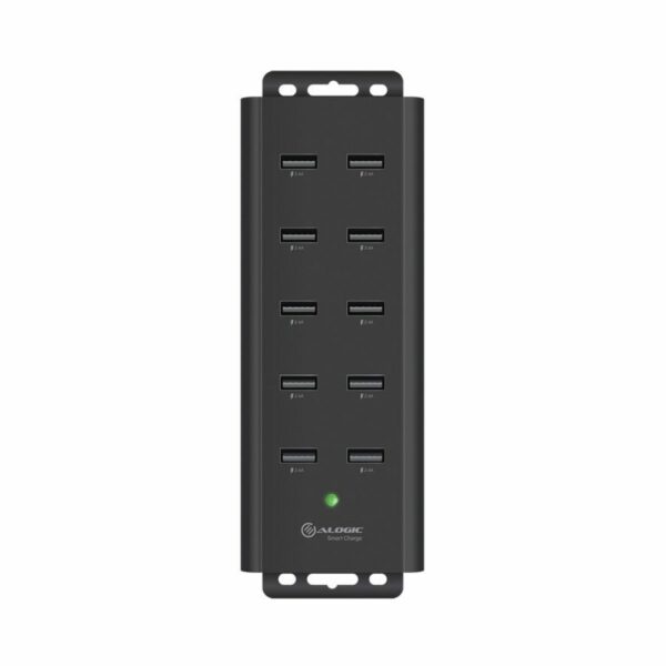 ALOGIC 10 Port USB Charger with Smart Charge - 10 x 2.4A Outputs (100W) - Prime Series