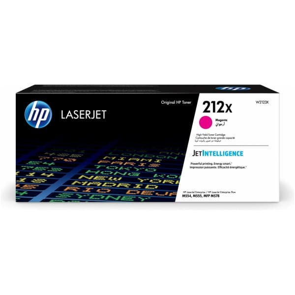 HP 212X High Yield Magenta Original LaserJet Toner Cartridge