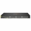 Hewlett Packard Enterprise Aruba 6100 48G Class4 PoE 4SFP+ 370W Managed L3 Gigabit Ethernet (10/100/1000) Power over Ethernet (PoE) 1U Black