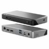 ALOGIC DUPRDX2-100 notebook dock/port replicator Wired USB 3.2 Gen 1 (3.1 Gen 1) Type-C Black, Grey