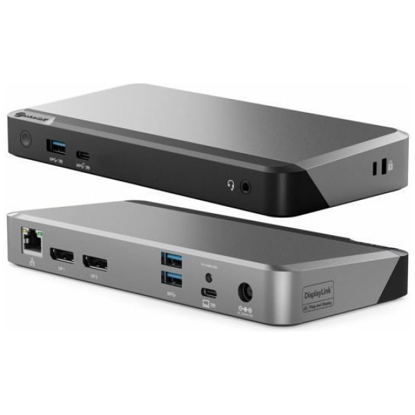 ALOGIC DUPRDX2-100 notebook dock/port replicator Wired USB 3.2 Gen 1 (3.1 Gen 1) Type-C Black, Grey