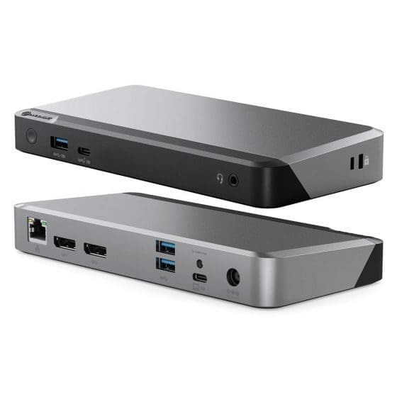 ALOGIC DUPRMX2-100 notebook dock/port replicator Wired USB 3.2 Gen 1 (3.1 Gen 1) Type-C Grey, Black