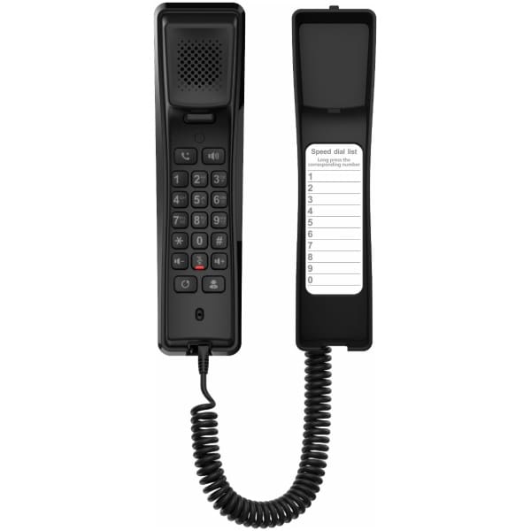 Fanvil H2U V2 IP phone Black 2 lines