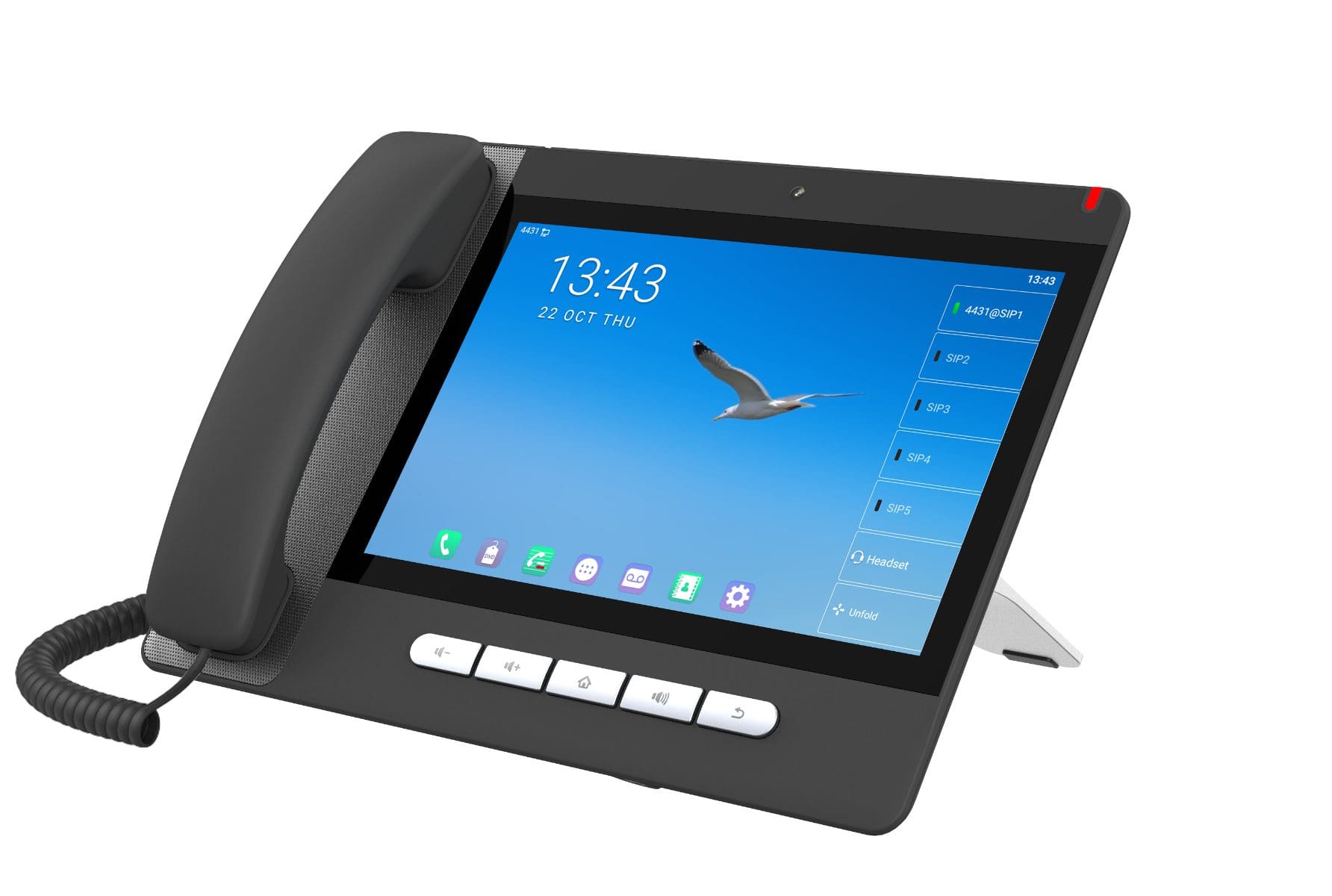 Fanvil A32v IP phone Black 20 lines Wi-Fi