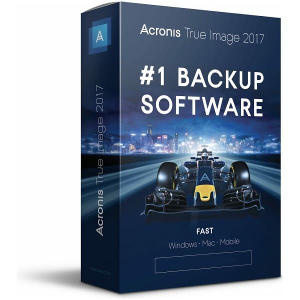 Acronis True Image 2017 3 license(s) 1 year(s)