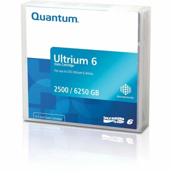 Quantum MR-L6WQN-04 backup storage media Blank data tape 2500 GB LTO 1.27 cm