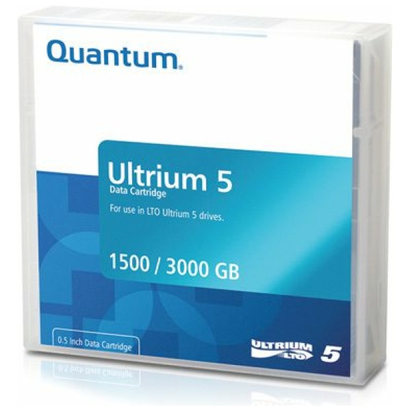 Quantum MR-L5MQN-01 backup storage media Blank data tape 1500 GB LTO 1.27 cm