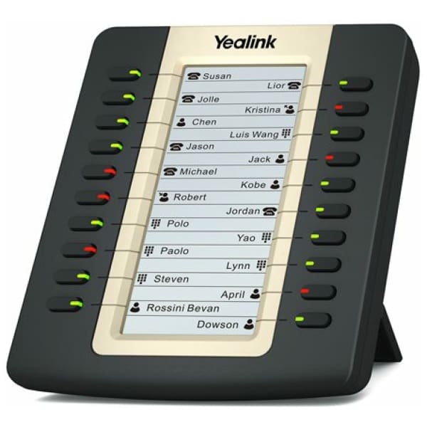Yealink EXP20 IP phone Black LCD