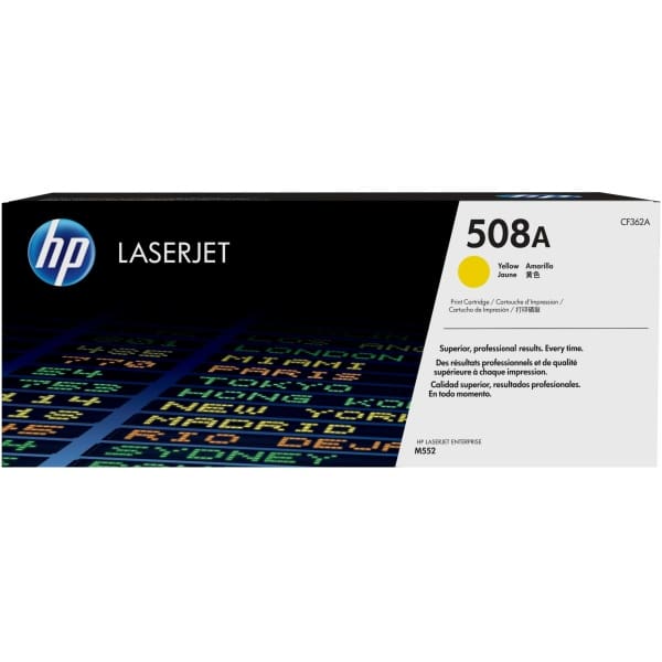 HP 508A Yellow Original LaserJet Toner Cartridge