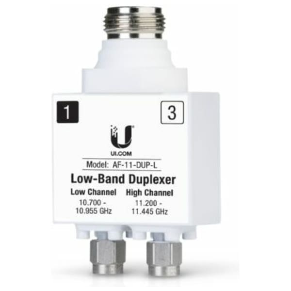 Ubiquiti Networks AF-11-DUP-L fibre optic adapter 1 pc(s) Silver, White