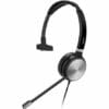 Yealink UH36 Mono Headset Wired Head-band Office/Call center USB Type-A Black, Silver
