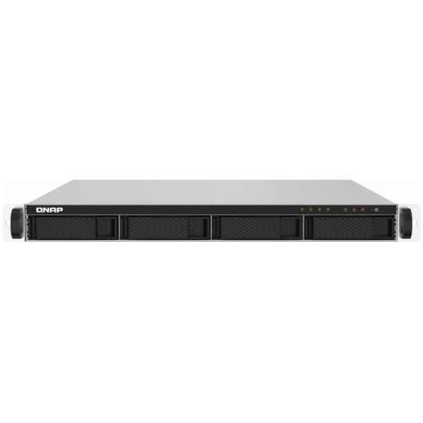 QNAP TS-432PXU-RP NAS Rack (1U) Ethernet LAN Aluminium, Black AL324