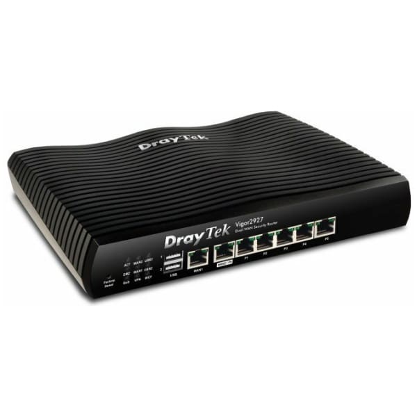 Draytek Vigor 2927 (UK/IE) wired router Gigabit Ethernet Black