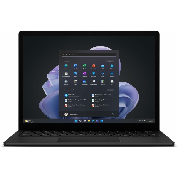 Microsoft Surface Laptop 5 i5-1245U Notebook 34.3 cm (13.5") Touchscreen Intel® Core™ i5 16 GB LPDDR5x-SDRAM 256 GB SSD Wi-Fi 6 (802.11ax) Windows 10 Pro Black