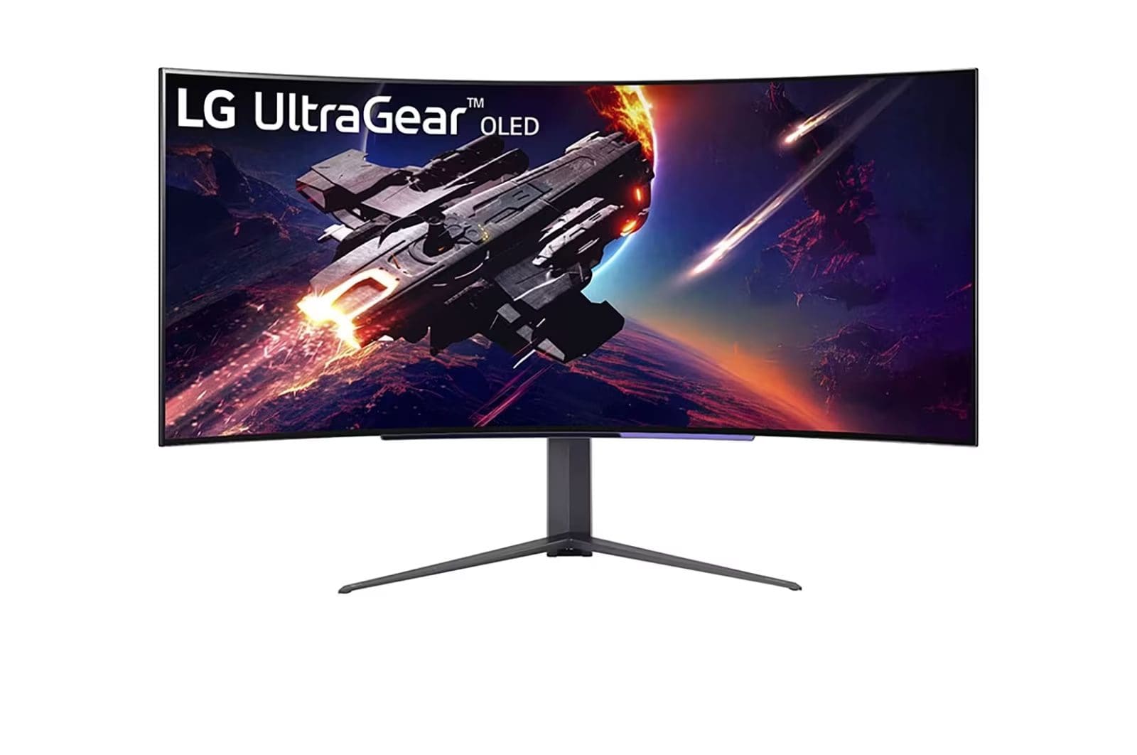 LG 45GR95QE-B 113 cm (44.5″) 3440 x 1440 pixels Wide Quad HD OLED Black