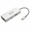 Tripp Lite U442-DOCK13-S USB-C Dock - 4K HDMI, USB 3.2 Gen 1, USB-A/USB-C Hub, GbE