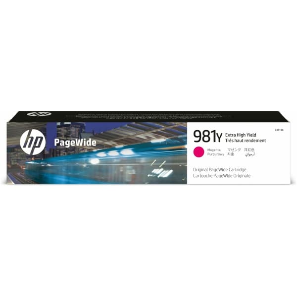 HP 981Y Extra High Yield Magenta Original PageWide Cartridge