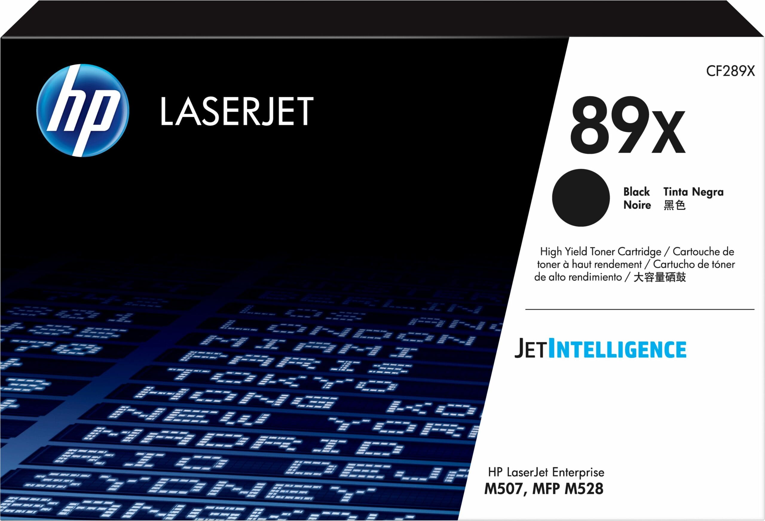 HP 89X High Yield Black Original LaserJet Toner Cartridge