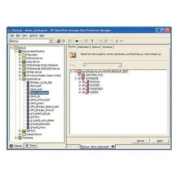 HPE OpenView Storage Data Protector 61-250 Slots Library E-LTU Network storage