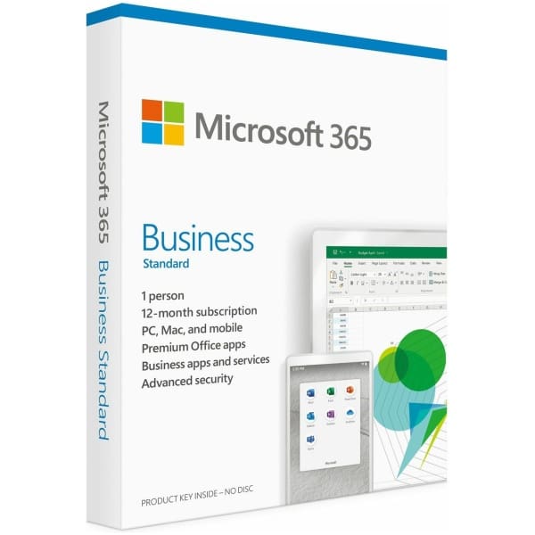 HP Microsoft 365 Business Standard Client Access License (CAL) 1 license(s) 1 year(s)