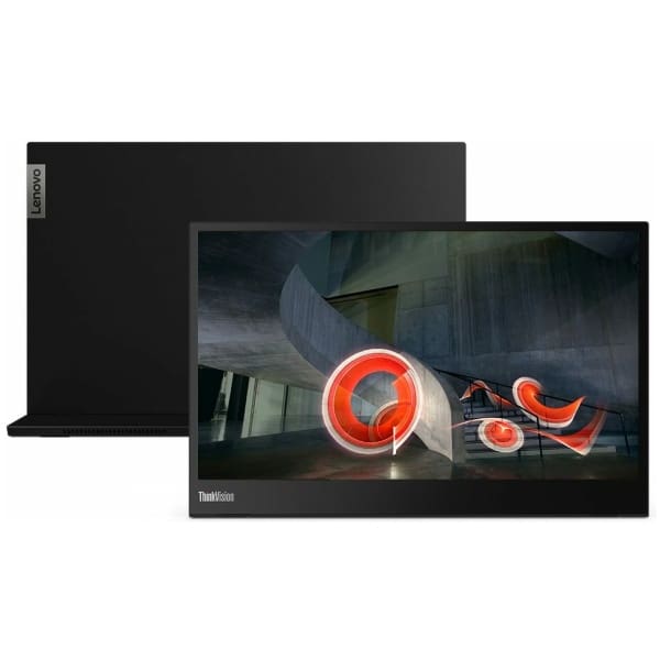 Lenovo ThinkVision M14 35.6 cm (14") 1920 x 1080 pixels Full HD LED Black