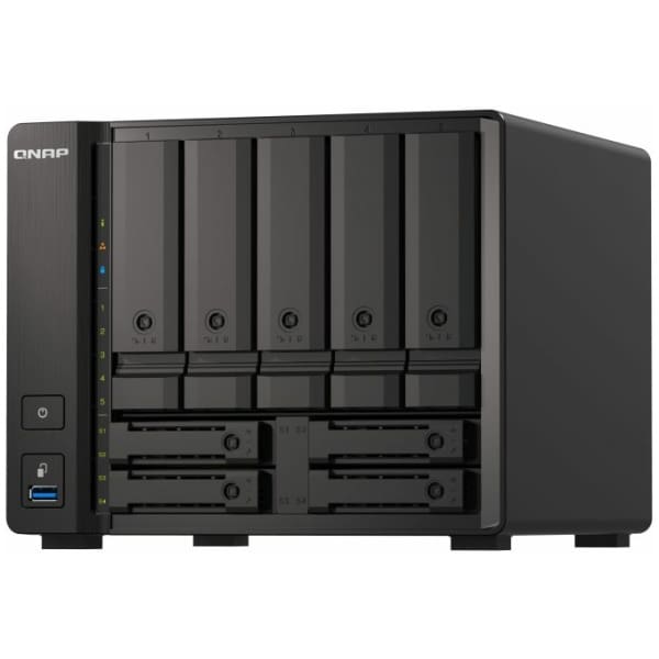 QNAP TS-H973AX-8G NAS Tower Ethernet LAN Black V1500B