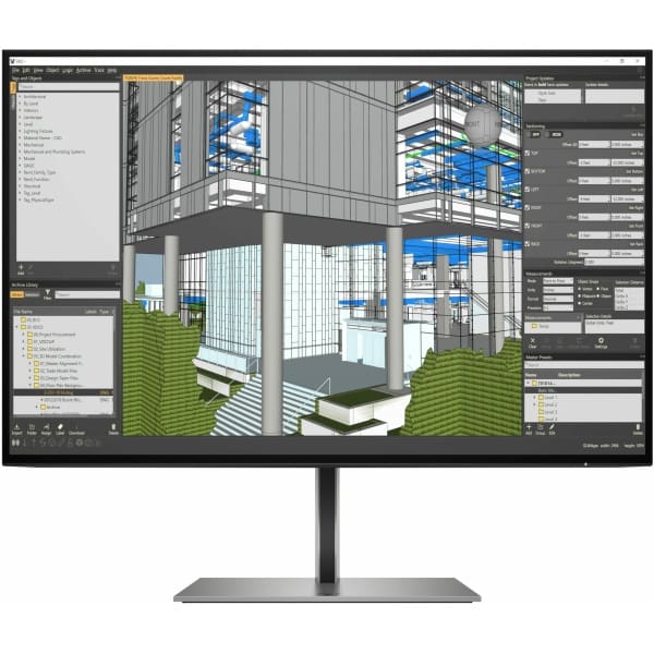 HP Z24n G3 61 cm (24″) 1920 x 1200 pixels WUXGA LED Silver