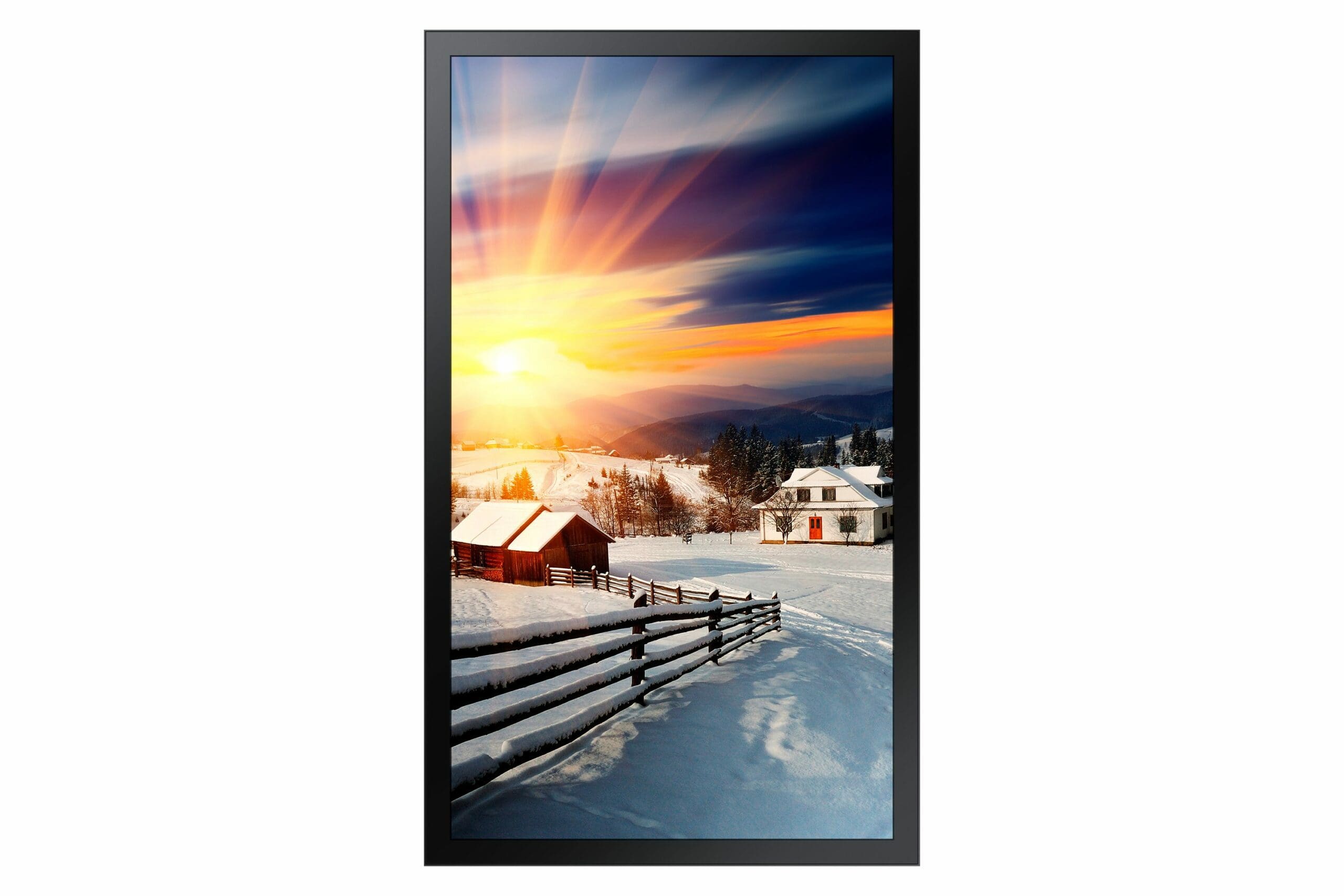Samsung OH85N Digital signage flat panel 2.16 m (85″) VA Wi-Fi 3300 cd/m² 4K Ultra HD Black