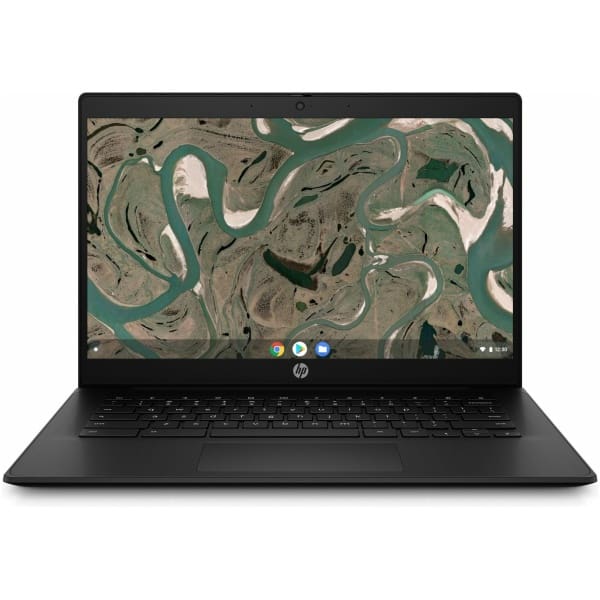 HP Chromebook 14 G7 N5100 35.6 cm (14") Full HD Intel® Celeron® 4 GB LPDDR4x-SDRAM 32 GB eMMC Wi-Fi 6 (802.11ax) ChromeOS Black