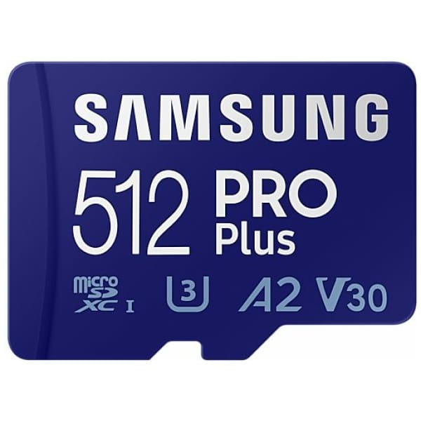 Samsung PRO Plus 512 GB MicroSDXC UHS-I Class 10