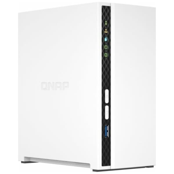 QNAP TS-233 NAS Mini Tower Ethernet LAN White