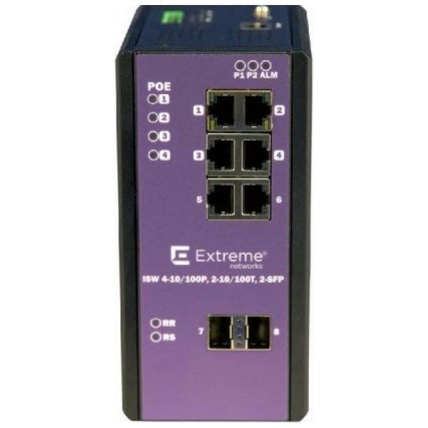 Extreme networks 16801 network switch Managed L2 Fast Ethernet (10/100) Power over Ethernet (PoE) Black, Lilac