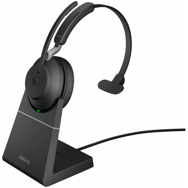 Jabra Evolve2 65 USB-A Black MS Chrg stand Mono