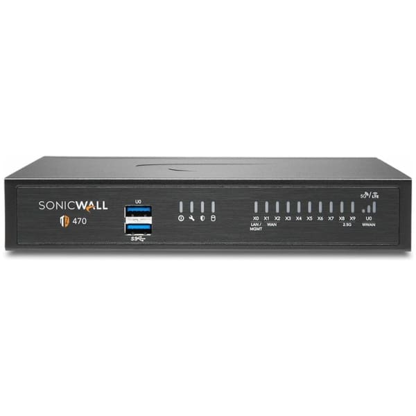 SonicWall TZ470 hardware firewall 3500 Mbit/s