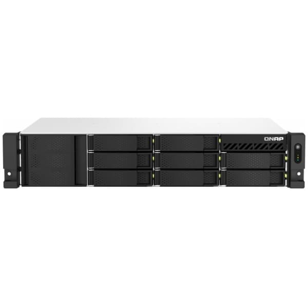 QNAP TS-873AeU-RP NAS Rack (2U) Ethernet LAN Black V1500B