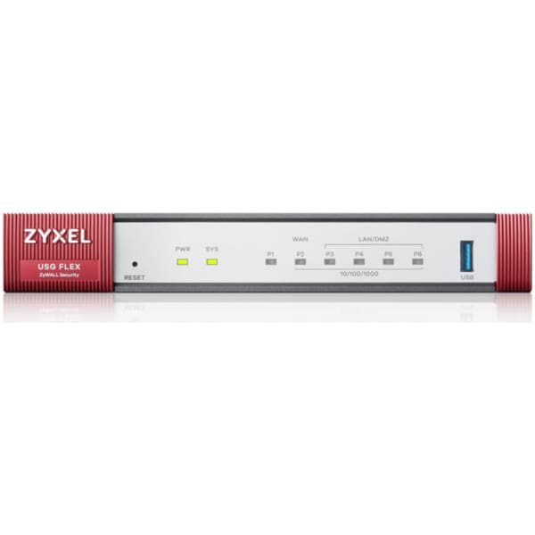 Zyxel USG Flex 100 hardware firewall 900 Mbit/s